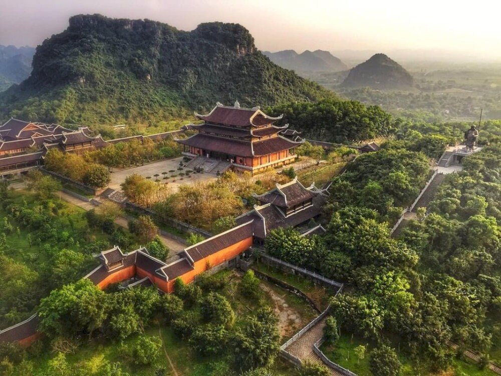 One of the biggest Buddhist complexes in Southeast Asia